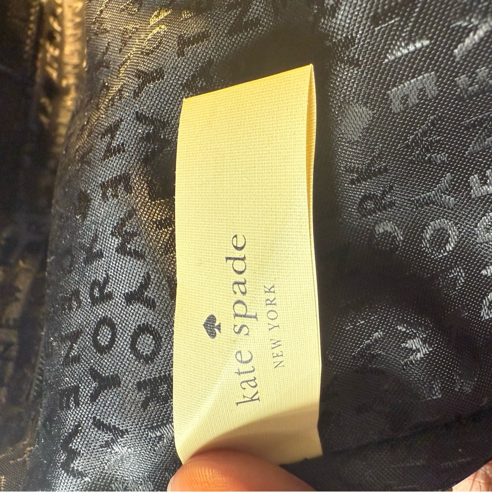 Kate Spade Merriweather Snake Embossed Suede Satchel - Picture 12 of 13